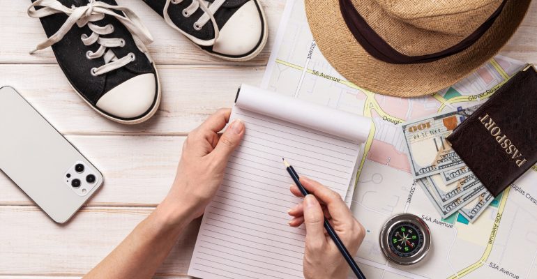 Estudar vocabulário de férias
